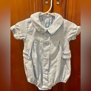 Little English - collared boys bubble